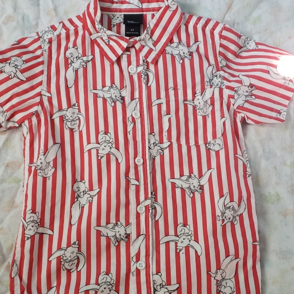 Disney dumbo button up